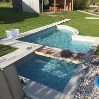 Referenčne slike bazenov s PVC oblogo