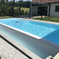 Referenčne slike bazenov s PVC oblogo