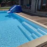 Referenčne slike bazenov s PVC oblogo