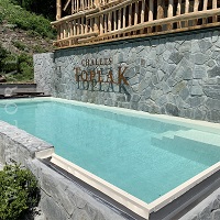 Referenčne slike bazenov s PVC oblogo