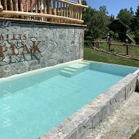 Referenčne slike bazenov s PVC oblogo