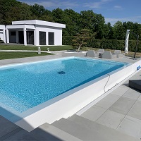 Referenčne slike bazenov s PVC oblogo
