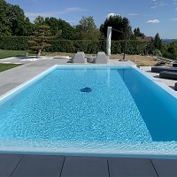 Referenčne slike bazenov s PVC oblogo