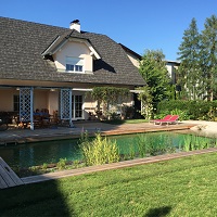 Referenčne slike naravnih-bioloških bazenov