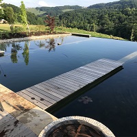 Referenčne slike naravnih-bioloških bazenov