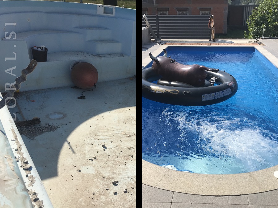 Loral - rekonstrukcija bazena